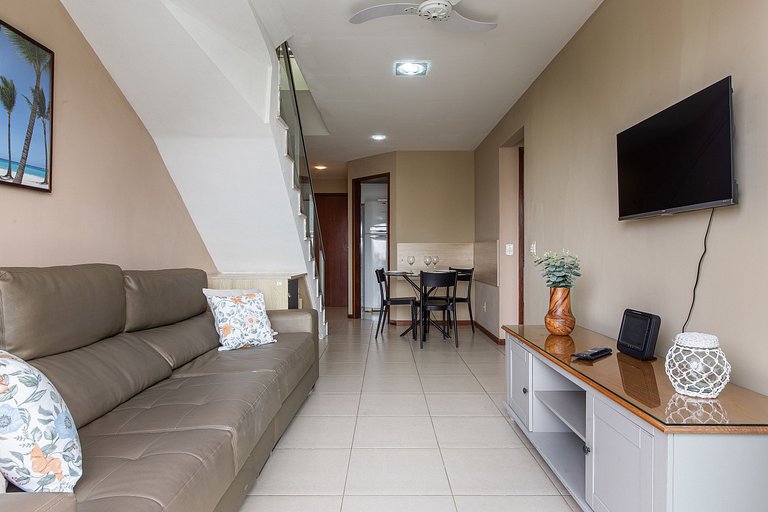 Penthouse with Pool, Barbecue Area and Canal View