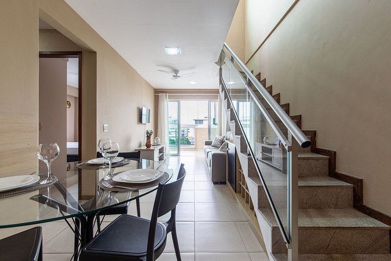 Penthouse con Piscina, Parrilla y Vista al Canal