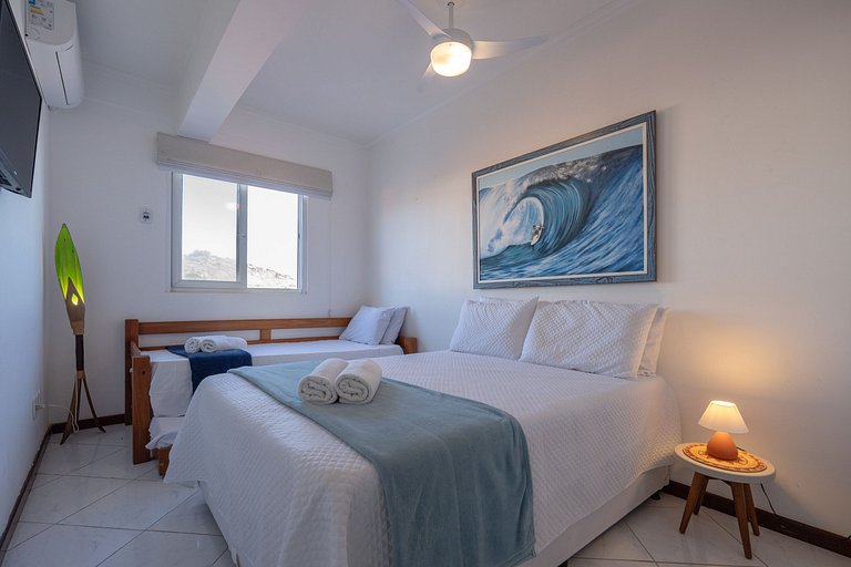 Apartamento Vista Mar e Pôr do Sol na Praia Grande