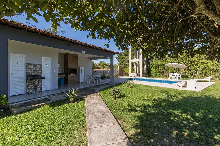 Refúgio Verde no Peró com Piscina e Churrasqueira