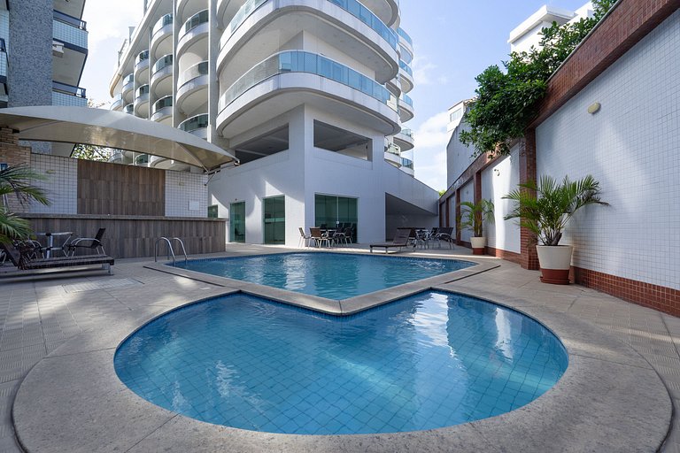 Praia do Forte | Feirinha a 300m e Piscina