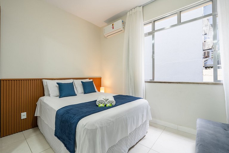 Studio Aconchegante a 200m da Praia do Forte!