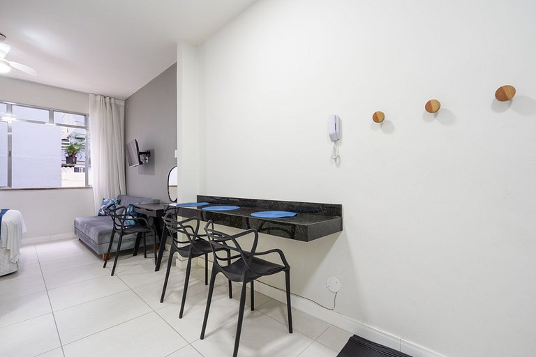 Studio Aconchegante a 200m da Praia do Forte!