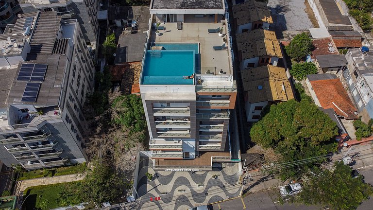 Bossa Nova | Rooftop com Piscina e Academia