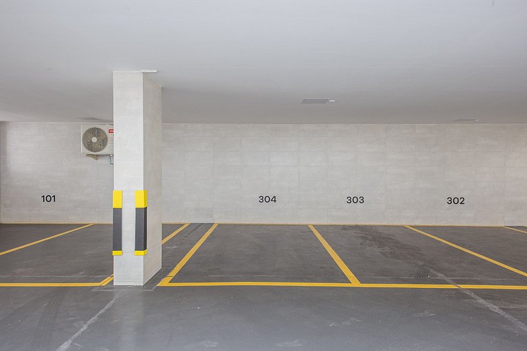Apto Moderno a 3 Minutos a Pé da Praia do Forte!